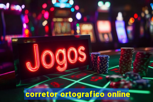 corretor ortografico online